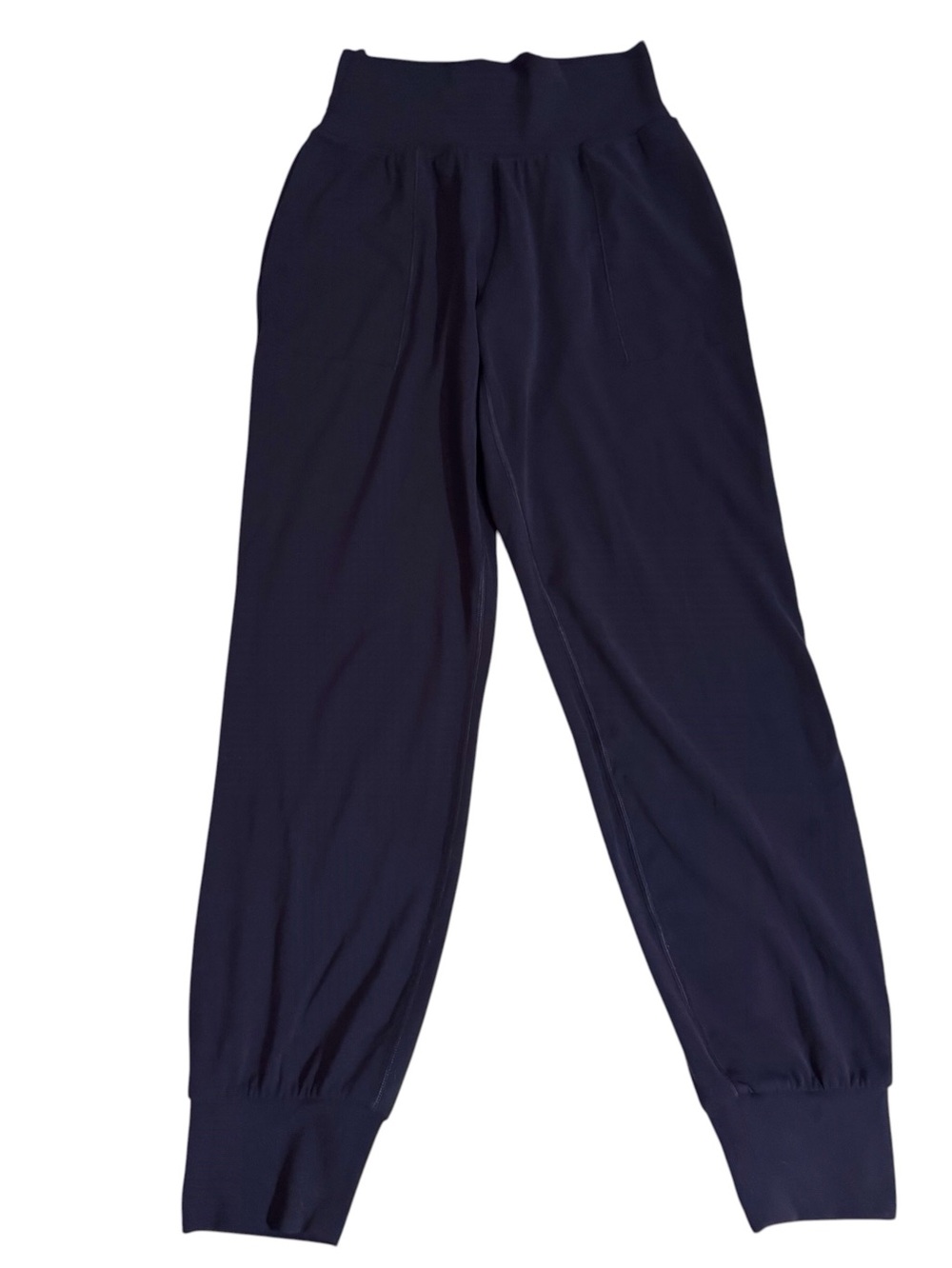 Athleta Size X-Small Dark Blue Salutation Joggers Pants Athletic Gym Yoga